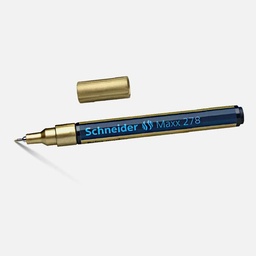 [SCHNEIDER 127853] SCHNEIDER Maxx 278 Paint Marker 0.8mm Gold
