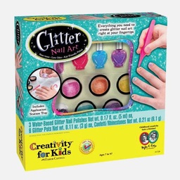 [FABER-CASTELL CK1728] FABER-CASTELL Creativity For Kids Glitter Nail Art