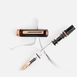 [TWSBI M7447970] TWSBI Eco Smoke Rose Gold Trim Fountain Pen Extra Fine