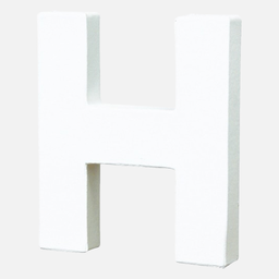 [DECOPATCH AC737] DECOPATCH Paper Mache Letter H