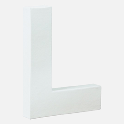 [DECOPATCH AC741] DECOPATCH Paper Mache Letter L