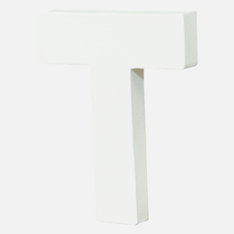 [DECOPATCH AC749] DECOPATCH Paper Mache Letter T
