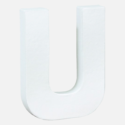 [DECOPATCH AC750] DECOPATCH Paper Mache Letter U