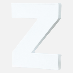 [DECOPATCH AC755] DECOPATCH Paper Mache Letter Z