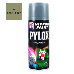 [NIPPON 8888866704537] NIPPON Pylox Spray Paint 400ml 59 Earth Grey