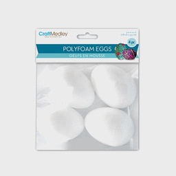 [MULTICRAFT PE004] MULTICRAFT Craft Medley Foam Egg 8cm x 4