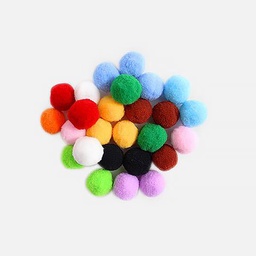[OVJ 8888888822180] OVJ Craft Pom 10mm Set x 100