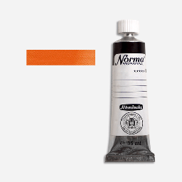 [SCHMINCKE 11302009] SCHMINCKE Norma Oil Color 35ml Brilliant Orange