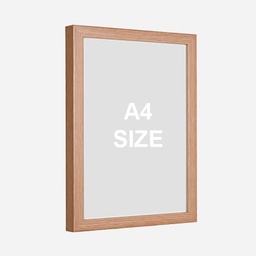 [OVJ 8888888822512] OVJ Wooden Picture Frame A4 Walnut