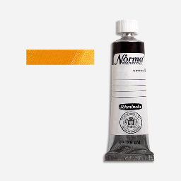 [SCHMINCKE 11244009] SCHMINCKE Norma Oil Color 35ml Cadmium Yellow Deep
