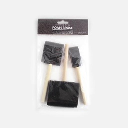 [OVJ 6935249991090] OVJ Craft Foam Brush Set x 3