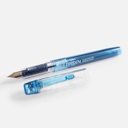 [PLATINUM PSQ-300 3-2] PLATINUM Preppy Blue Black Fountain Pen Fine