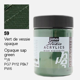 [PEBEO 171059] PEBEO Studio Acrylic Paint 500ml 59 Opaque Sap Green