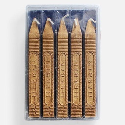 [JACQUES HERBIN 32204T] JACQUES HERBIN King’s Wick Wax Gold x 5