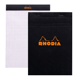 [RHODIA 162009] RHODIA Basics Notepad 80gsm Graph A5 x 80 Black