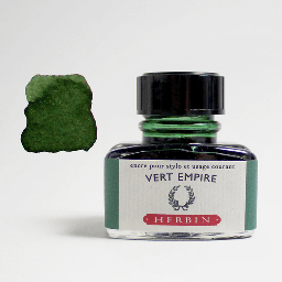 [JACQUES HERBIN 13039T] JACQUES HERBIN Fountain Pen Ink 30ml Empire Green (Vert Empire)