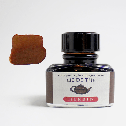 [JACQUES HERBIN 13044T] JACQUES HERBIN Fountain Pen Ink 30ml Lie De The (Tea Brown)