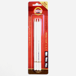 [KOH-I-NOOR 8812003002BL] KOH-I-NOOR Gioconda White Coal Pencil Set x 3