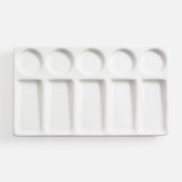 [OVJ 8888888870529] OVJ Porcelain Palette 10-Well 11cm x 19cm
