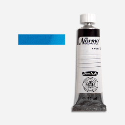 [SCHMINCKE 11424009] SCHMINCKE Norma Oil Color 35ml Azure Blue