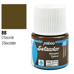 [PEBEO 295088] PEBEO Setacolor Opaque 45ml 88 Chocolate
