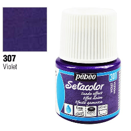 [PEBEO 295307] PEBEO Setacolor Suede Effect 45ml 307 Violet