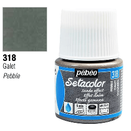 [PEBEO 295318] PEBEO Setacolor Suede Effect 45ml 318 Pebble