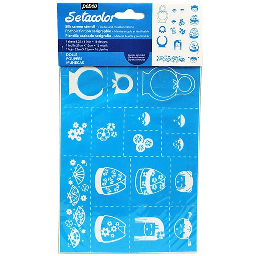 [PEBEO 329610] PEBEO Setacolor Silk Screen Stencil A5 Dolls
