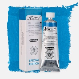 [SCHMINCKE 11945009] SCHMINCKE Norma Oil Color 35ml Polar Blue Metallic