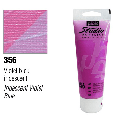 [PEBEO 837356] PEBEO Studio Acrylic 100ml 356 Iridescent Violet Blue