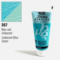 [PEBEO 832358] PEBEO Studio Acrylic 100ml 358 Iridescent Green Blue