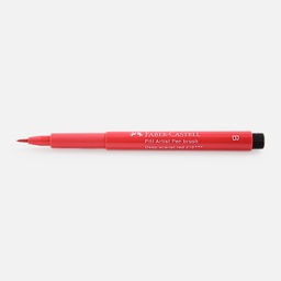 [FABER-CASTELL 167419] FABER-CASTELL Pitt Brush Pen Deep Scarlet Red