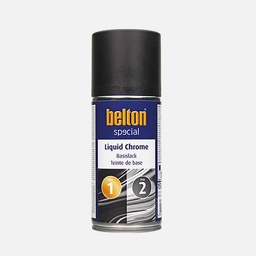 [BELTON 329001] BELTON Liquid Chrome Basecoat Black 150ml