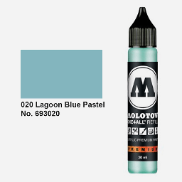 [MOLOTOW 693020] MOLOTOW One4All Acrylic Ink Refill 30ml Lagoon Blue Pastel