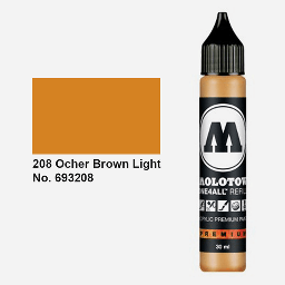 [MOLOTOW 693208] MOLOTOW One4All Acrylic Ink Refill 30ml Ocher Brown Light
