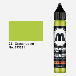 [MOLOTOW 693221] MOLOTOW One4All Acrylic Ink Refill 30ml Grasshopper