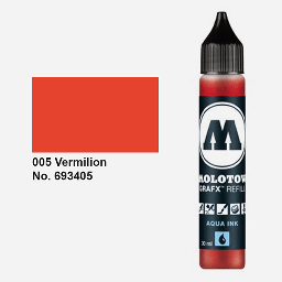 [MOLOTOW 693405] MOLOTOW Aqua Ink Refill 30ml Vermilion