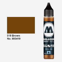 [MOLOTOW 693419] MOLOTOW Aqua Ink Refill 30ml Brown