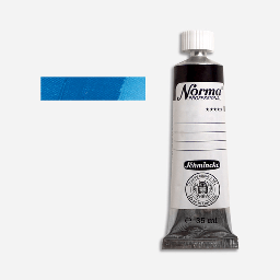 [SCHMINCKE 11414009] SCHMINCKE Norma Oil Color 35ml Cobalt Cerulean Blue