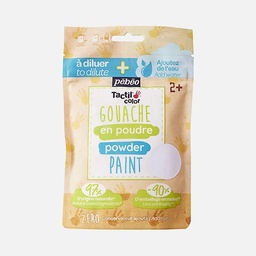 [PEBEO 633350] PEBEO Gouache Paint Powder 100g White