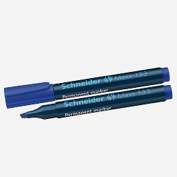 [SCHNEIDER 113303] SCHNEIDER Maxx 133 Permanent Marker Chisel Tip Blue