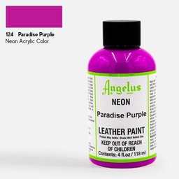 [ANGELUS 725-04-124] ANGELUS Neon Leather Paint 118ml Paradise Purple