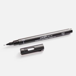 [UNI PIN 12-200(S)] UNI Pin Drawing Pen 1.2mm Black