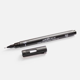[UNI PIN 06-200(S)] UNI Pin Drawing Pen 0.6mm Black