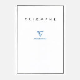[CLAIREFONTAINE 6174] CLAIREFONTAINE Triomphe White Paper Notepad 90gsm Lined A4 x 50