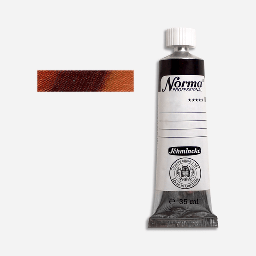 [SCHMINCKE 11618009] SCHMINCKE Norma Oil Color 35ml Translucent Red Brown