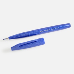 [PENTEL SES15C-C] PENTEL Fude Touch Brush Pen Blue
