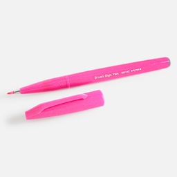 [PENTEL SES15C-P] PENTEL Fude Touch Brush Pen Pink