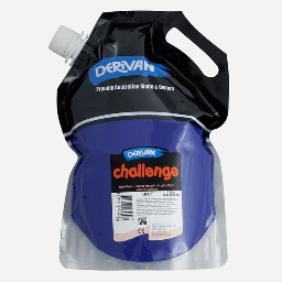 [DERIVAN 1C2LBL] DERIVAN Challenge Acrylic Paint 2000ml Blue