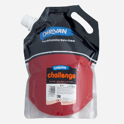 [DERIVAN 1C2LR] DERIVAN Challenge Acrylic Paint 2000ml Red